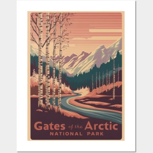 Beauty of Gates of the Arctic National Park Posters and Art